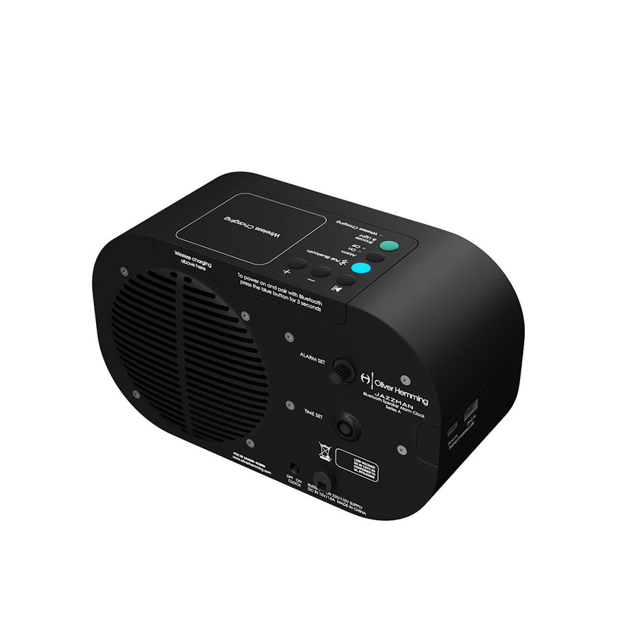 JAZZMAN BLUETOOTH SPEAKER ALARM CLOCK - JZB3B2W