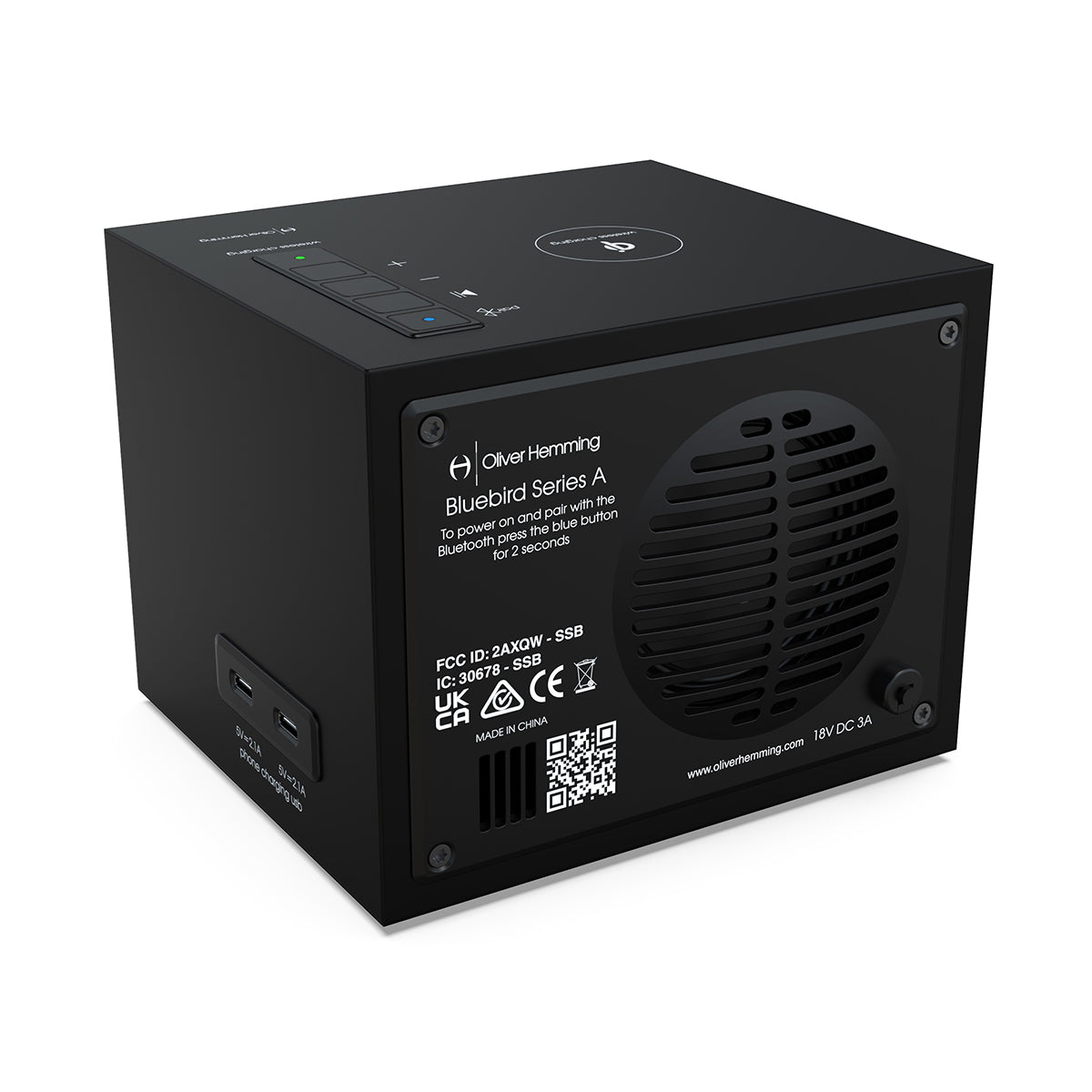 BLACK BLUEBIRD - Bluetooth Speaker - BLBSA