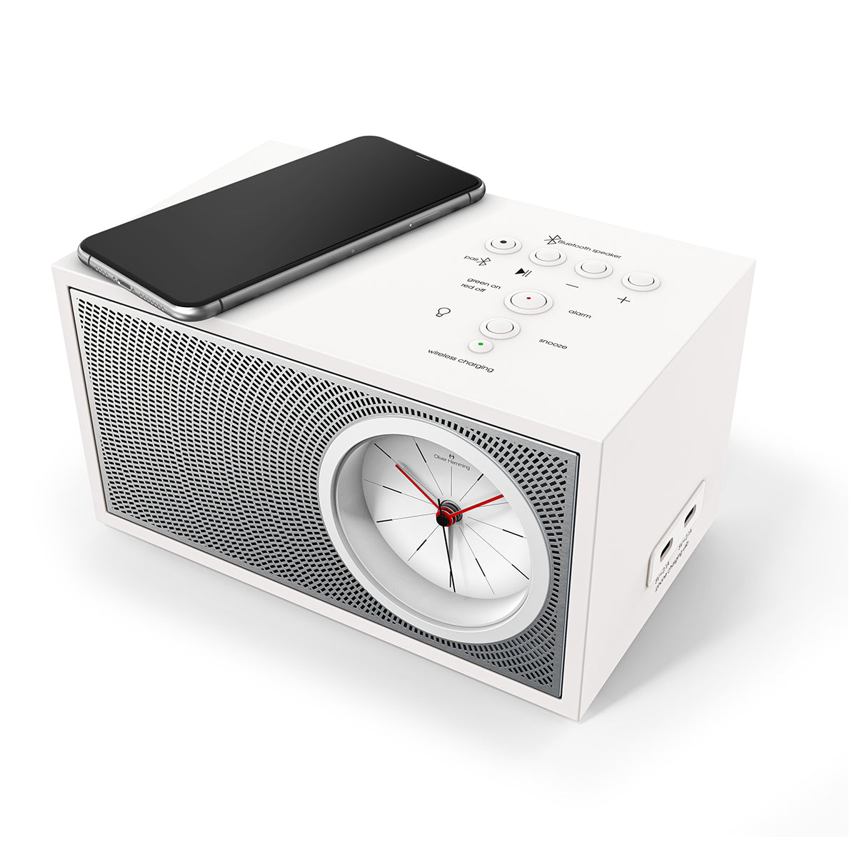 Downtown White Songbird Bluetooth Speaker - DWSSB
