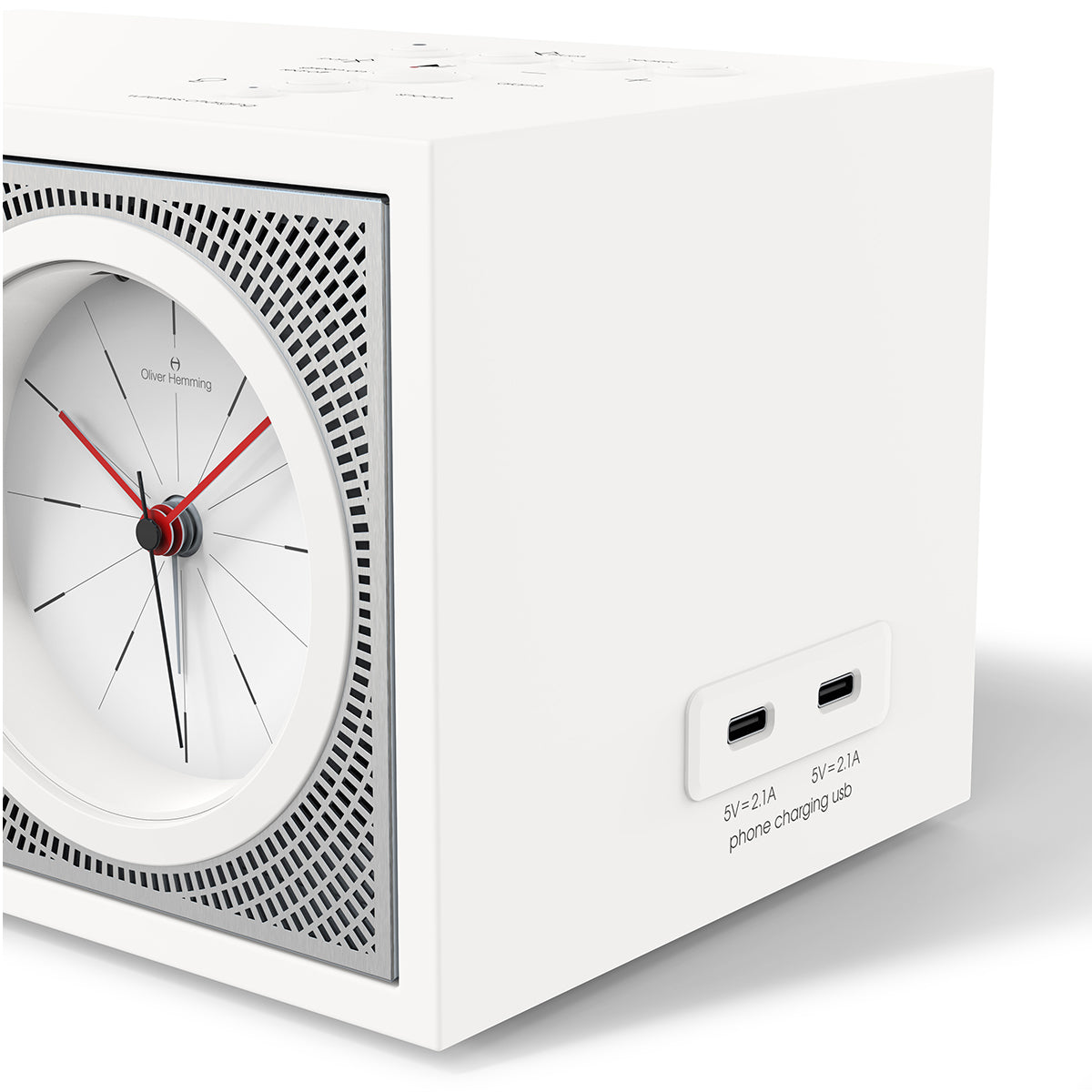 Downtown White Songbird Bluetooth Speaker - DWSSB