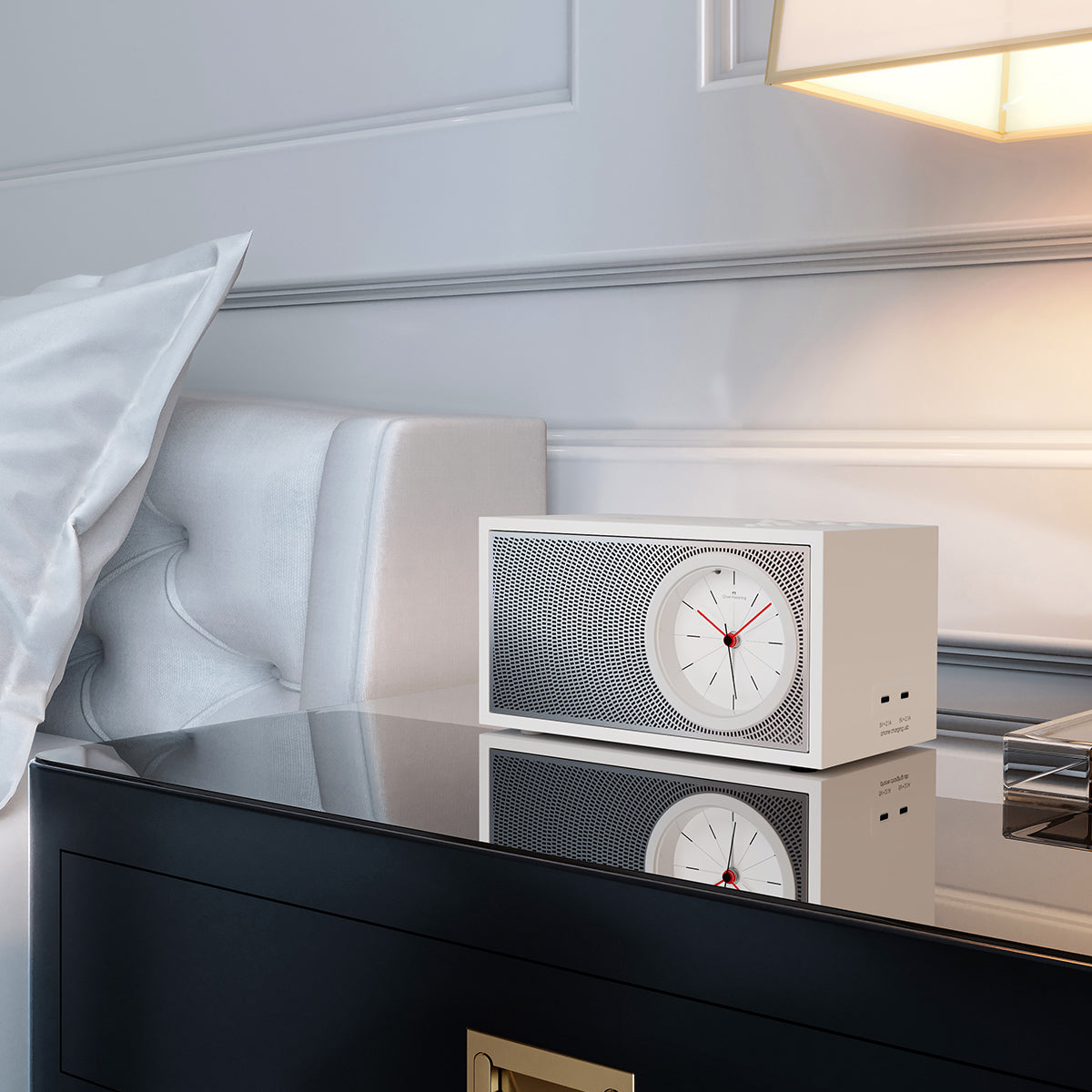 Downtown White Songbird Bluetooth Speaker - DWSSB