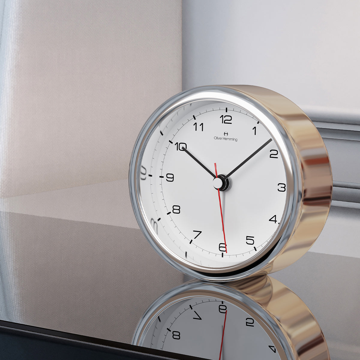 Stainless Steel Desire Alarm Clock - HX80S5W