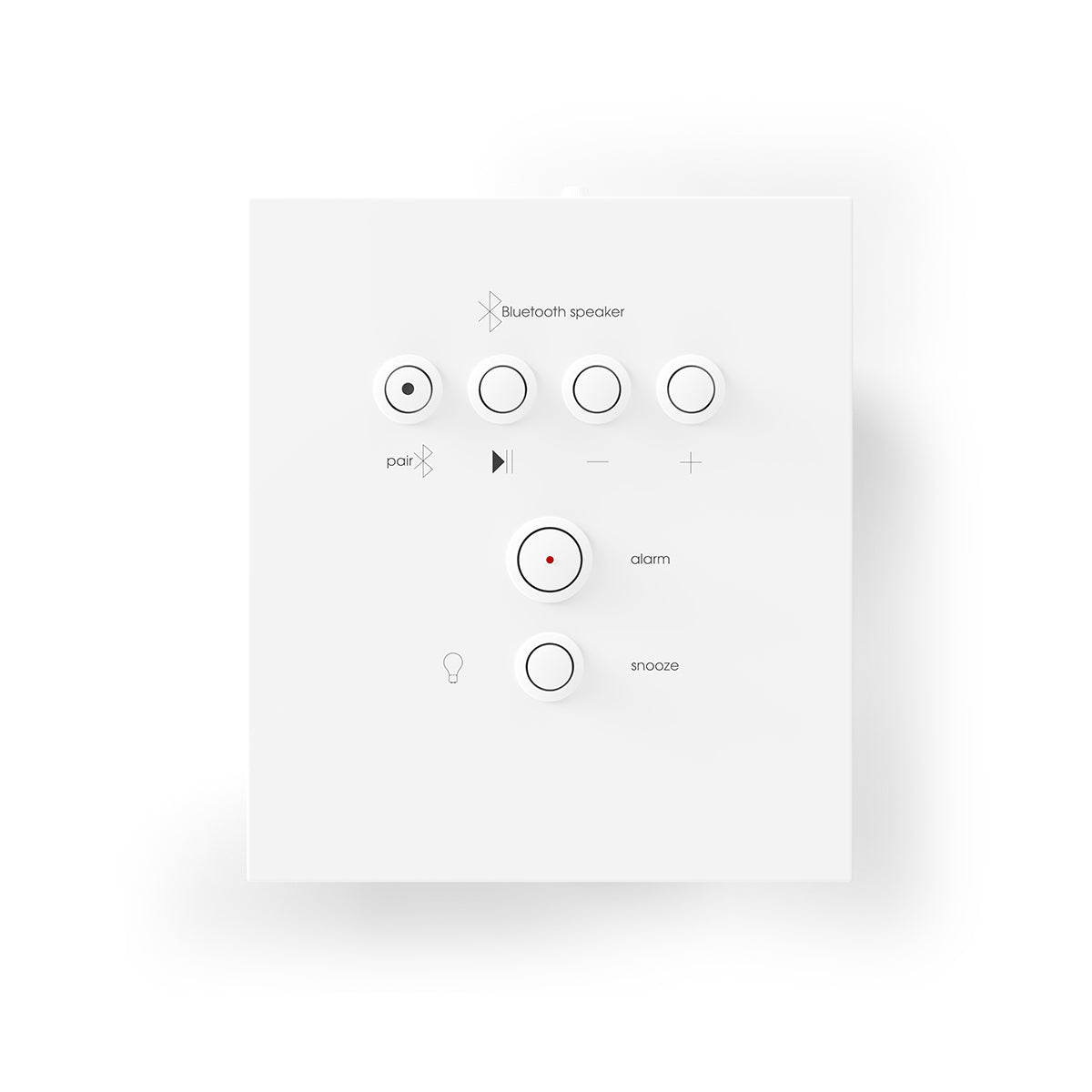 UPTOWN WHITE SONGBIRD BLUETOOTH SPEAKER - WITHOUT WIRELESS CHARGING - UWSSBX