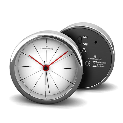 Stainless Steel Desire Alarm Clock - HX80S2W