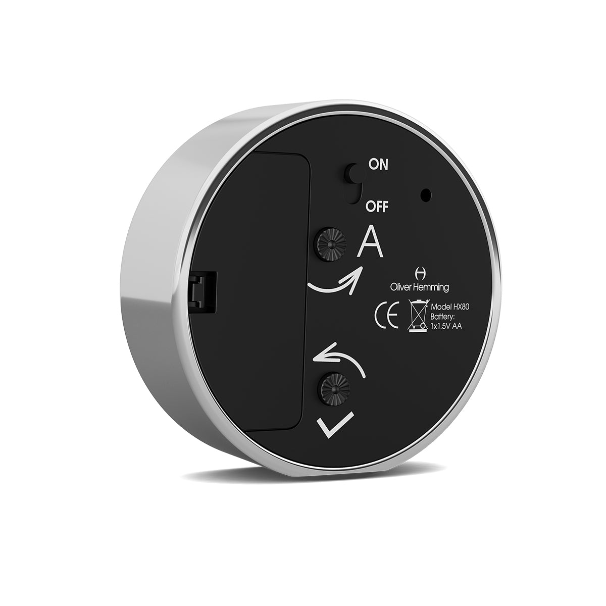 Stainless Steel Desire Alarm Clock - HX80S85W