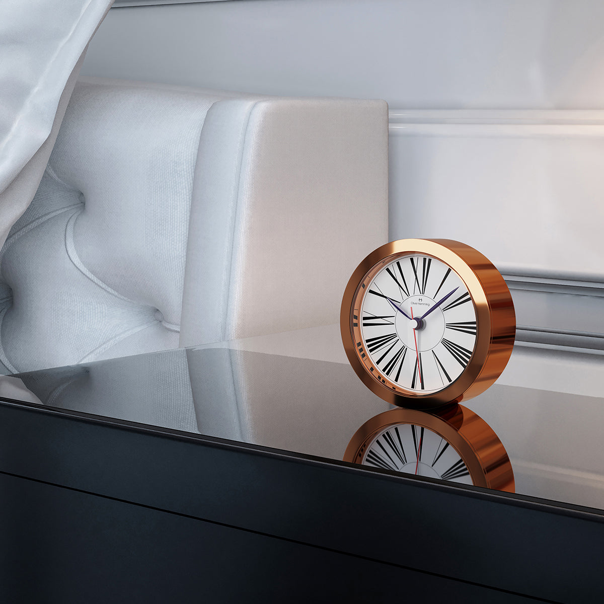 Coffee Gold Obsession Alarm Clock - HX81C53W
