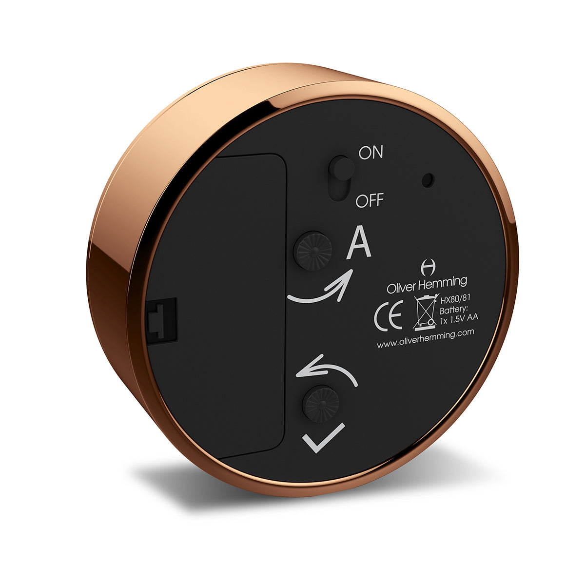 Coffee Gold Obsession Alarm Clock - HX81C3B