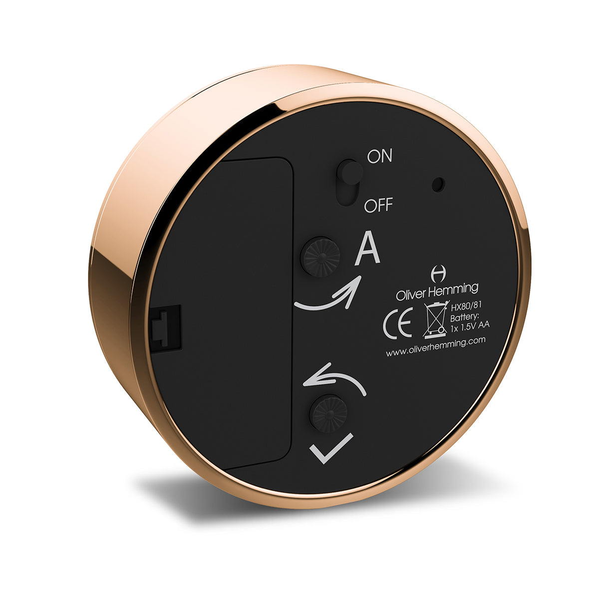 Rose Gold Obsession Alarm Clock - HX81R26W