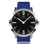 Louis - Stainless Steel with Blue nylon strap - WT18S45BLNC