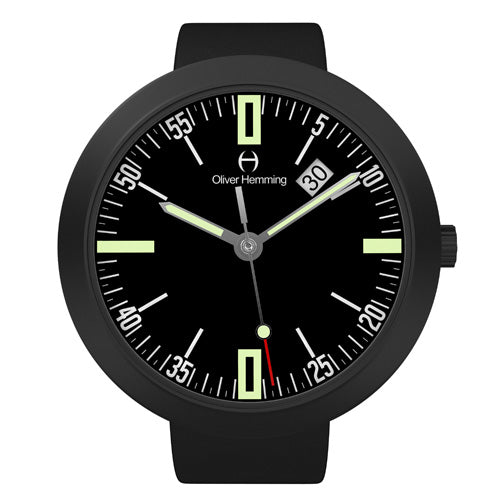 Spada - Black Stainless , black Leather - WT35B45BBL