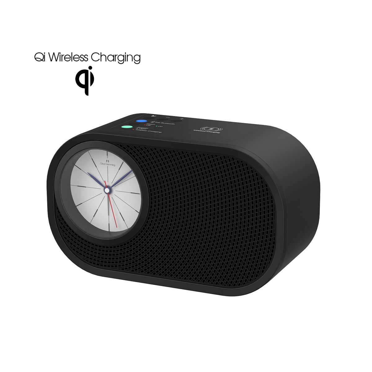 JAZZMAN BLUETOOTH SPEAKER ALARM CLOCK - JZB3B2W