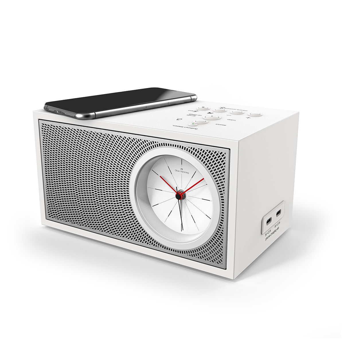 Downtown White Songbird Bluetooth Speaker - DWSSB