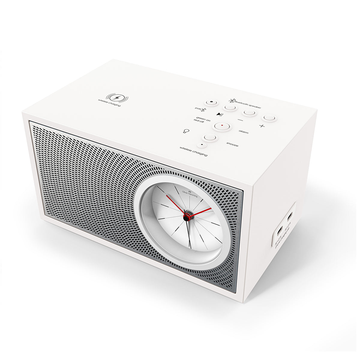 Downtown White Songbird Bluetooth Speaker - DWSSB