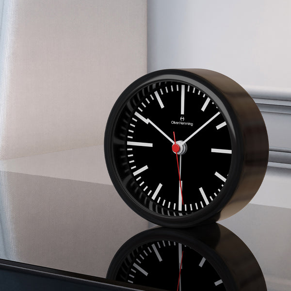 Matt Black Desire Alarm Clock - HX80B3B