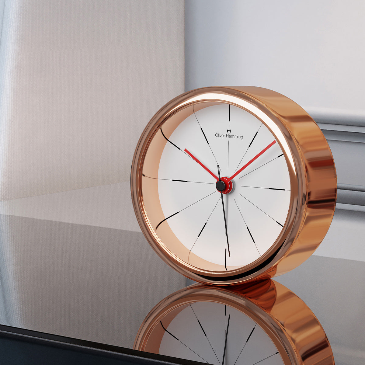 Rose Gold Desire Alarm Clock - HX80R2W