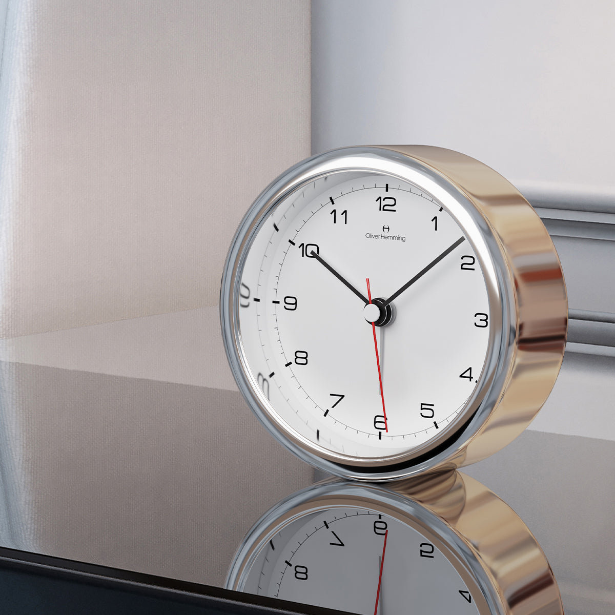 Stainless Steel Desire Alarm Clock  - HX80S5W