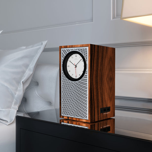 Uptown Ebony Songbird Bluetooth Speaker Alarm Clock - UE4S5W