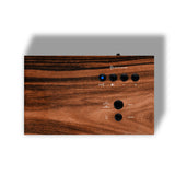A Pair of Downtown Ebony Songbird Bluetooth Speaker Alarm Clocks - DE4S5W