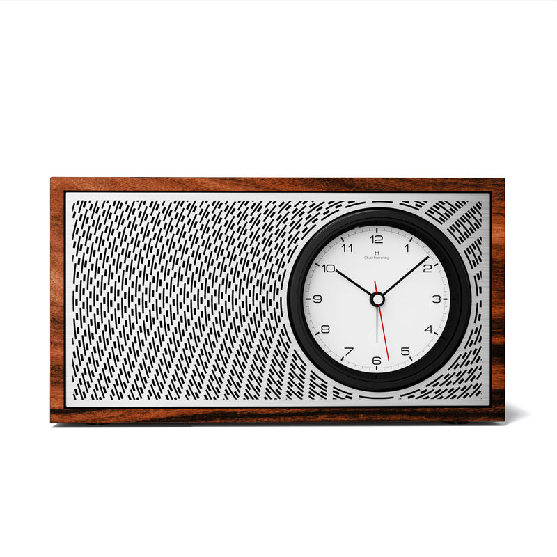 Downtown Ebony Songbird Bluetooth Speaker Alarm Clock - DE4S5W