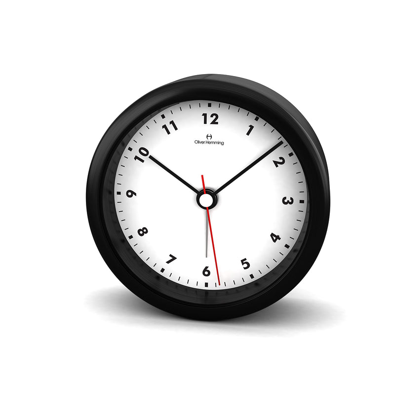 Matt Black Desire Alarm Clock - HX80B85W