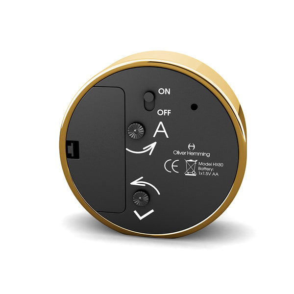Gold Desire Alarm Clock - HX80G85W