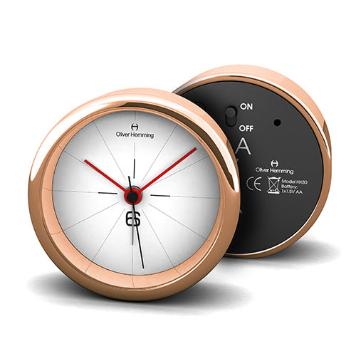 Rose Gold Desire Alarm Clock - HX80R26W