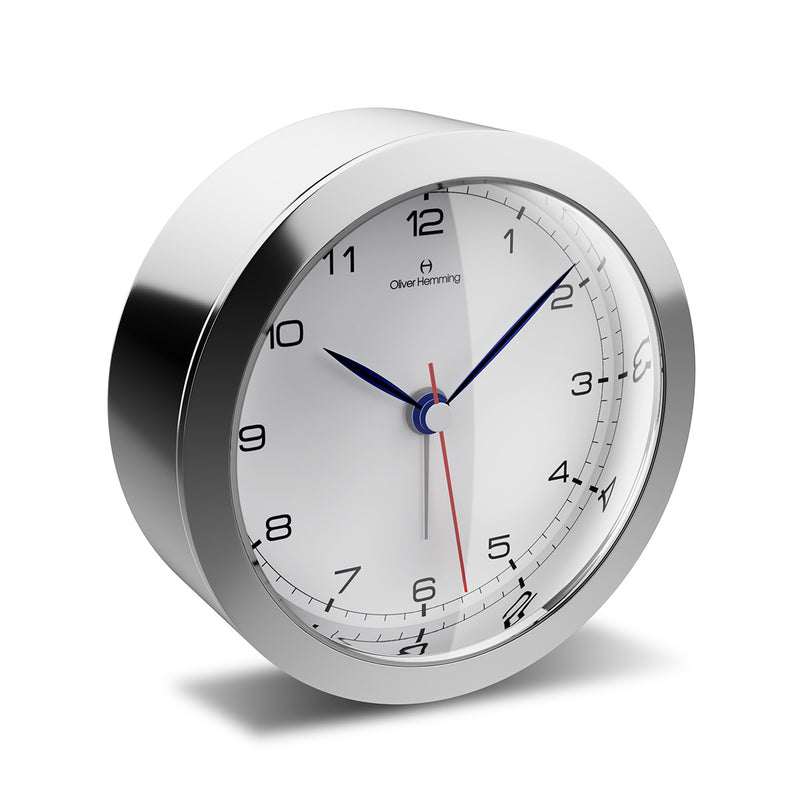 Polished Stainless Steel Obsession Alarm Clock - HX81S5W