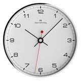 Chrome steel 30cm Simplex Wall Clock - W300S5WTB
