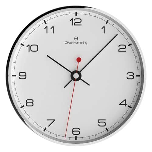 Chrome Barometer & Clock Pair