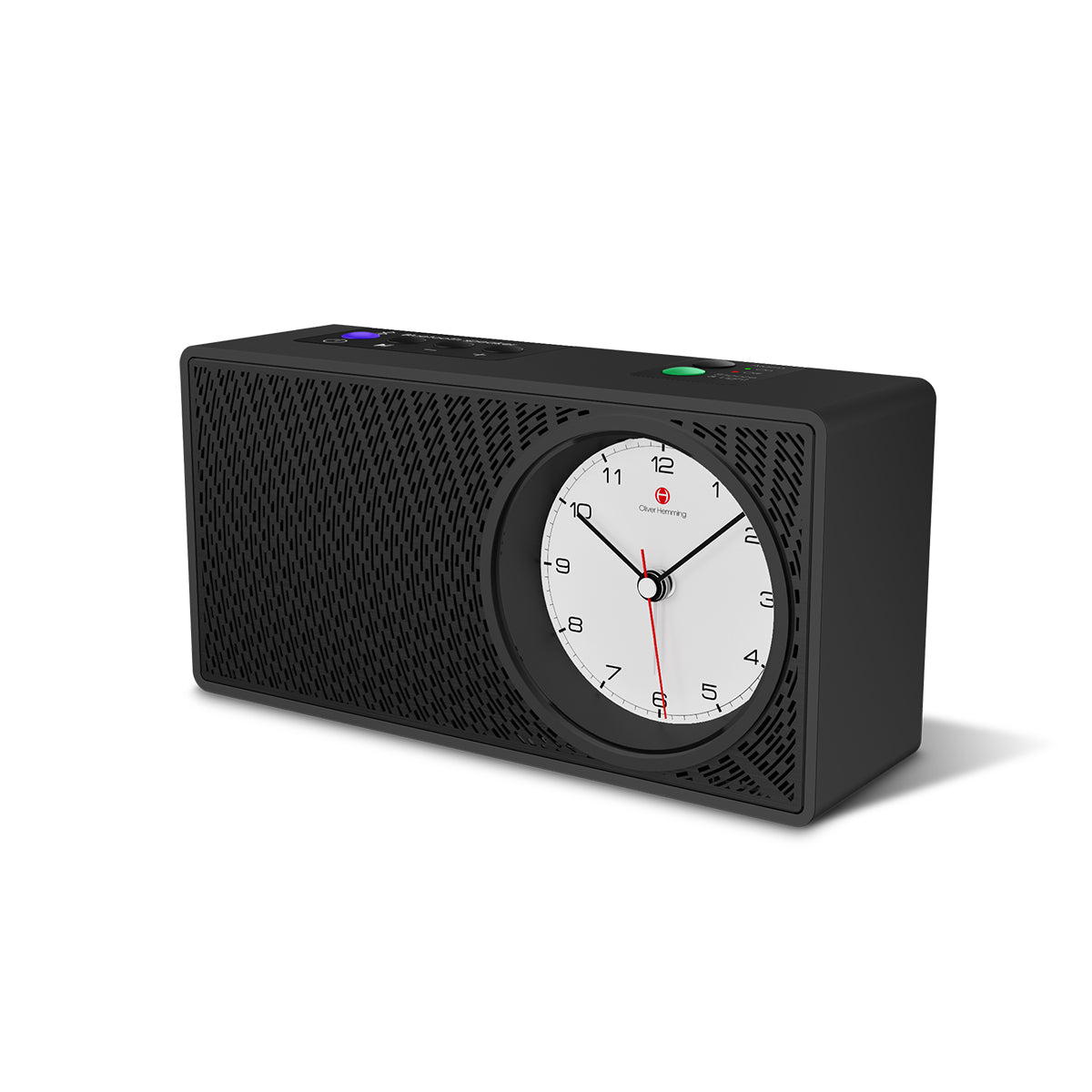 Black Robin Bluetooth Speaker Alarm Clock - RB4B5W