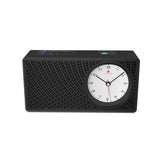 A Pair of Black Robin Bluetooth Speaker Alarm Clock - RB4B5W