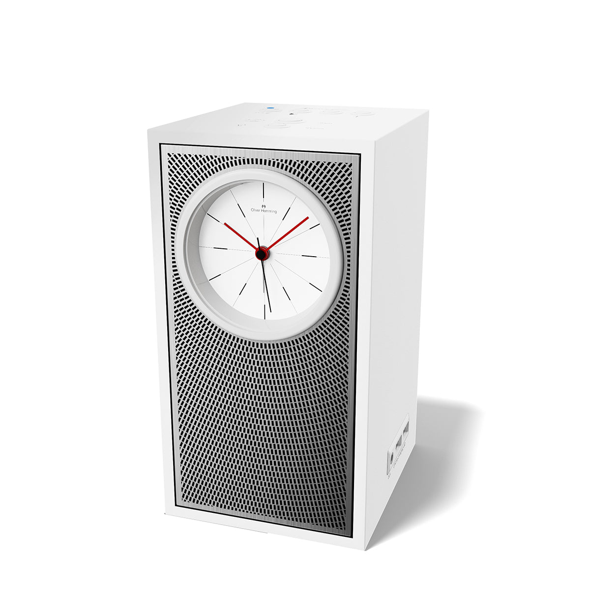 Uptown White Songbird Bluetooth Speaker Alarm Clock - UW5S2W