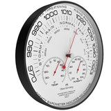 Matt Black 30cm Simplex Barometer - W300B105W