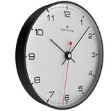 Matt Black 30cm Simplex Wall Clock - W300B5WTB