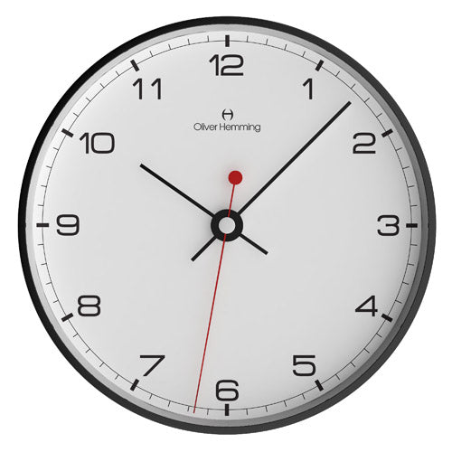 Black Barometer & Clock Pair – Oliver Hemming