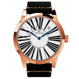 Rose Gold Grand Date with black strap - WT17R53WVB