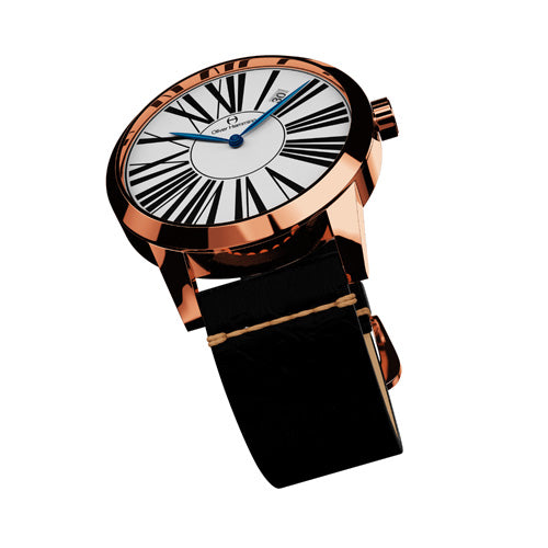 Rose Gold Grand Date with black strap - WT17R53WVB