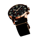 Rose Chronograph with black leather + Date - WTC17R80BVB