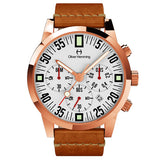 Rose Chronograph with tan leather + Date - WTC17R80WVT